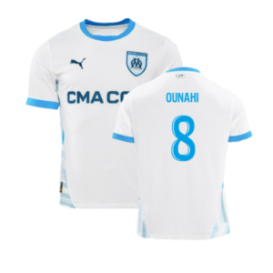 Olympique Marseille Azzedine Ounahi 8 Home Trikot 2024-2025