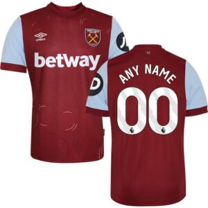 West Ham United Home Trikot 2023-2024 ( Aufdruck Dein Name )