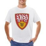 VfB Stuttgart Core Stretch Slim Cneck Gildan Tee T-Shirt Herren