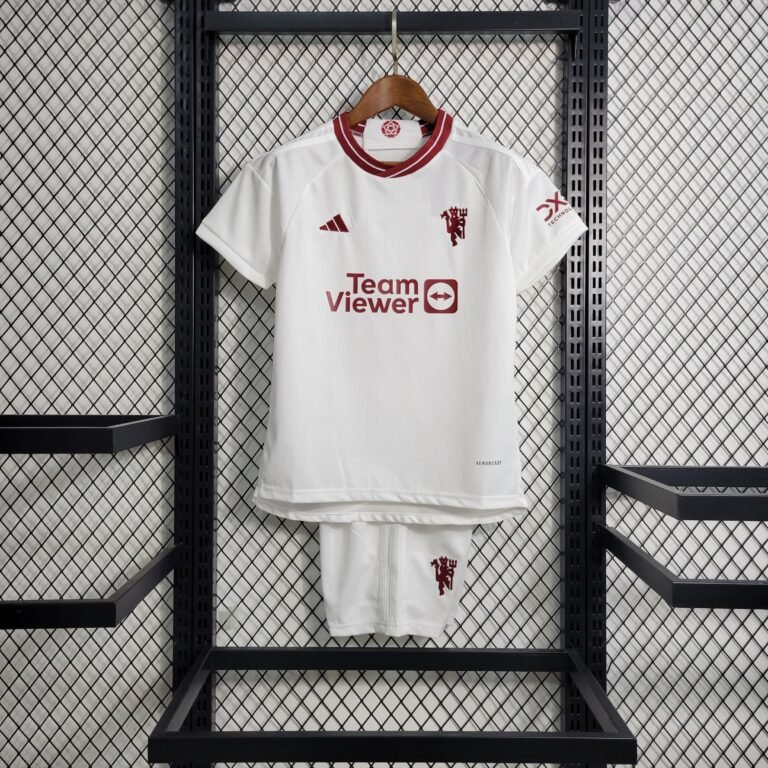 Manchester United Cristiano Ronaldo 7 Third Trikot Kinder Mini Kit 2023-2024