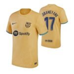 FC Barcelona Aubameyang 17 Away Trikot 2022-2023