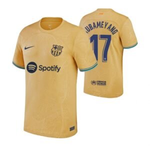 FC Barcelona Aubameyang 17 Away Trikot 2022-2023