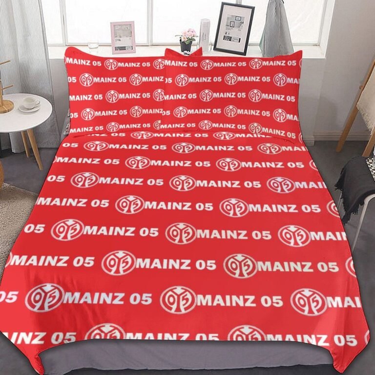 Mainz 05 Bettwäscheset 3 Stück Kinder Erwachsene Steppdeckenbezug Steppdeckenbezug Multi Size Laken Set