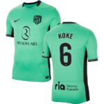 Atletico Madrid Koke 6 Third Trikot 2023-2024