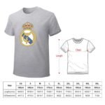 Real Madrid Core Stretch Slim Cneck Gildan Tee T-Shirt Herren