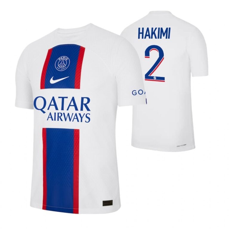 PSG Achraf Hakimi 2 Third UCL Trikot 2022-2023