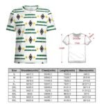 Borussia Mönchengladbach 3D Vollständig Druck Kurzarm T-Shirts Beiläufige Tee Tops