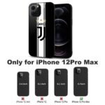 Juventus FC Stoßfest Glaskasten Handyhüllen & Cover Für IPhone 12