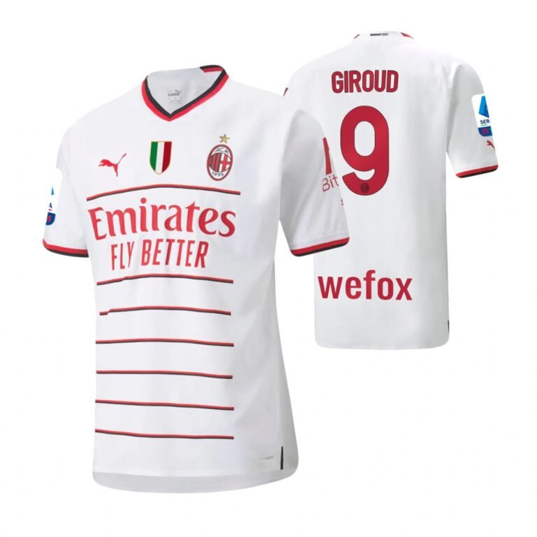 AC Mailand Olivier Giroud 9 Away Trikot 2022-2023