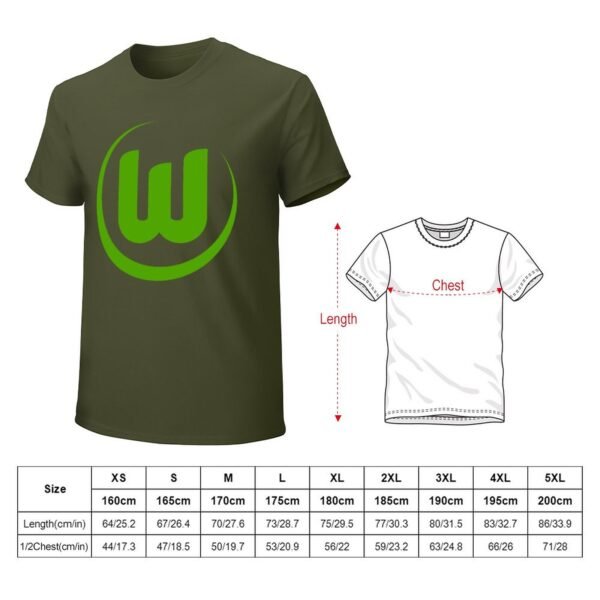 VfL Wolfsburg Core Stretch Slim Cneck Gildan Tee T-Shirt Herren