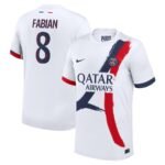 Paris Saint-Germain Fabian Ruiz 8 Away Trikot 2024-2025