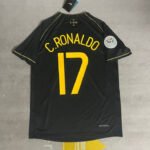 Portugal Cristiano Ronaldo 7 Retro Away Trikot WM 2006