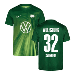 VFL Wolfsburg Mattias Svanberg 32 Home Trikot 2025-2026