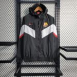 FC Barcelona Winterjacke 2023-2024 - Schwarz
