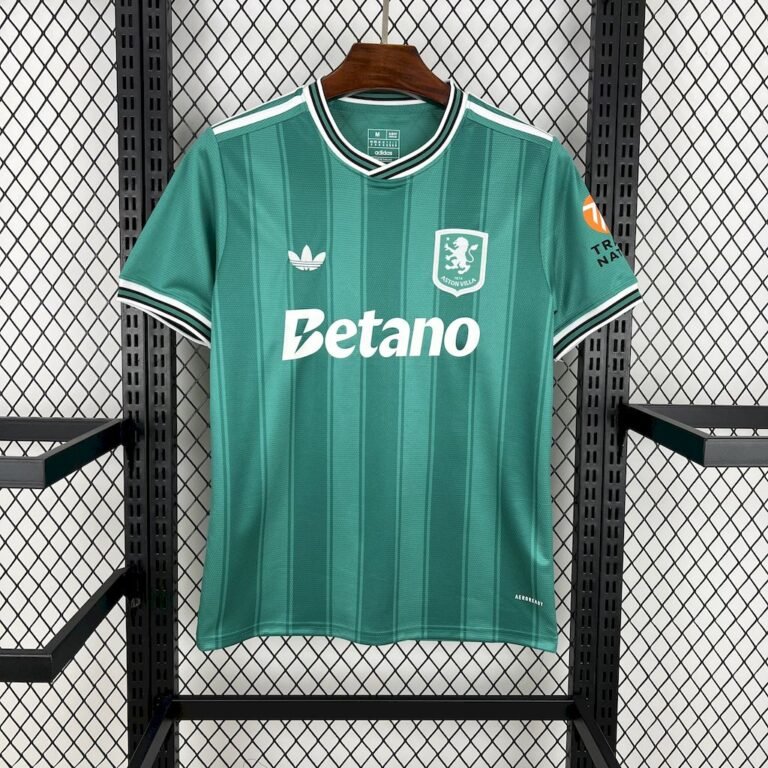 Aston Villa 150-jähriges Jubiläum Sondertrikot 2024-2025 - Grün