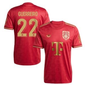 FC Bayern München 125 Jahre Raphaël Guerreiro 22 Jubiläumstrikot 2024-2025