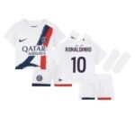 PSG Ronaldinho 10 Auswärtstrikot Kinder Mini Kit 2024-2025