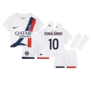 PSG Ronaldinho 10 Auswärtstrikot Kinder Mini Kit 2024-2025