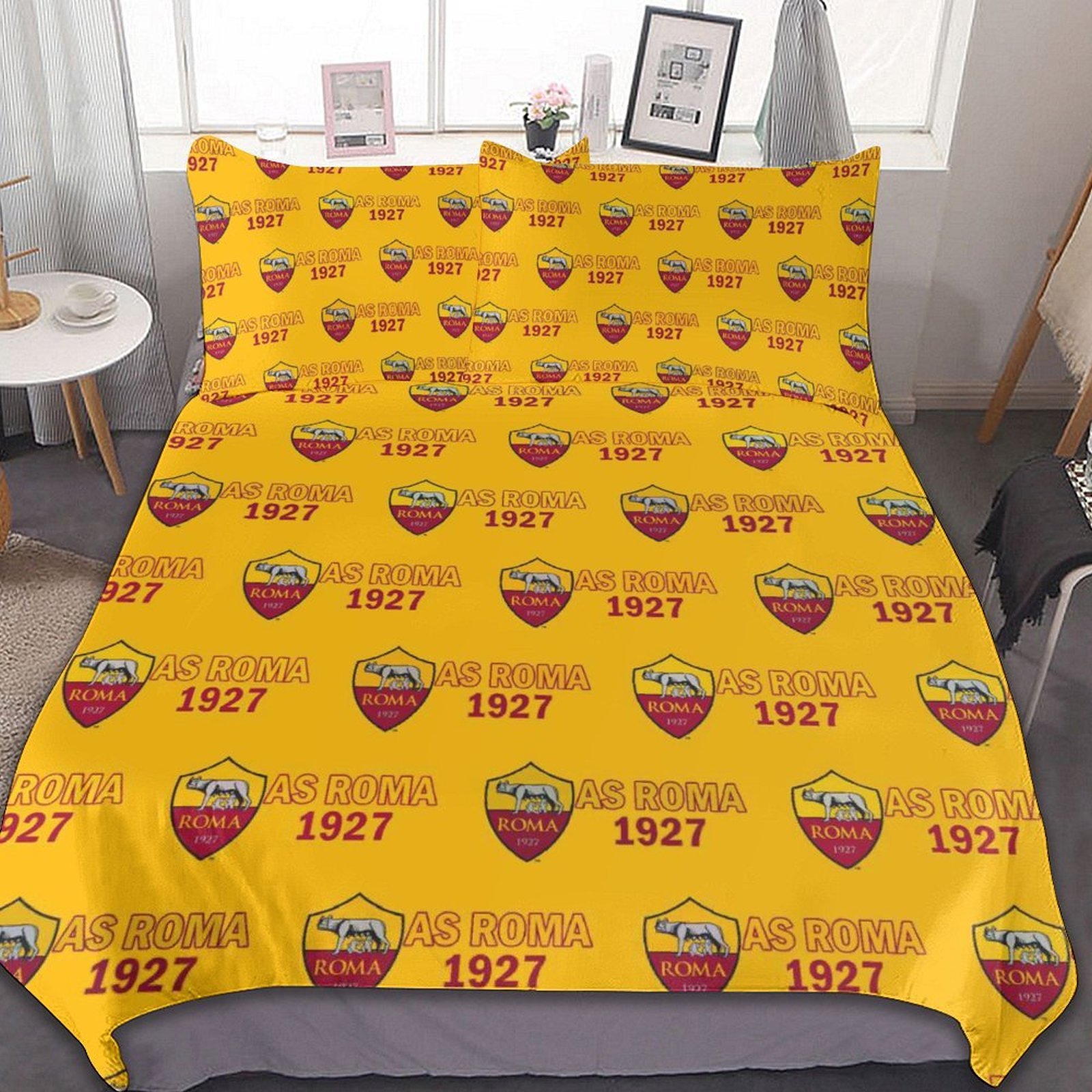AS Rom Bettwäscheset 3 Stück Kinder Erwachsene Steppdeckenbezug Steppdeckenbezug Multi Size Laken Set AS Rom Bettwäscheset 3 Stück Kinder Erwachsene Steppdeckenbezug Steppdeckenbezug Multi Size Laken Set