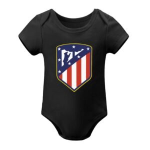 Atletico Madrid Baby Bodysuit Strampler Schlafanzug Mit Kurzen Ärmeln