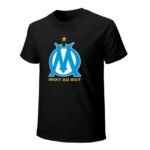 Olympique De Marseille Core Stretch Slim Cneck Gildan Tee T-Shirt Herren