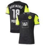 Borussia Dortmund Youssoufa Moukoko 18 1990s Limited Edition Trikot