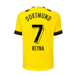 Borussia Dortmund Giovanni Reyna 7 Home Trikot 2022-2023