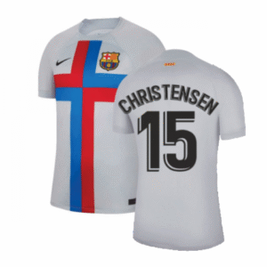 FC Barcelona Andreas Christensen 15 UCL Third Trikot 2022-2023
