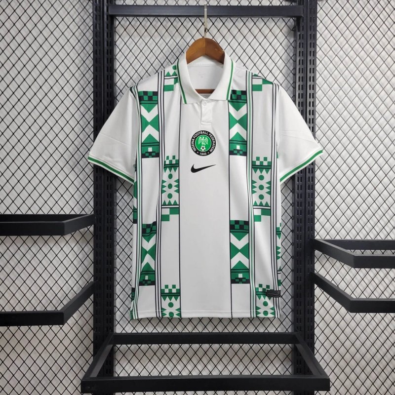 Nigeria Away Sonderausgabe Trikot 2024-2025 - Weiß Nigeria Away Sonderausgabe Trikot 2024-2025 - Weiß