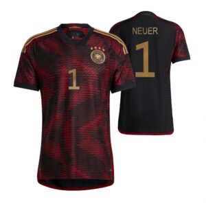 Deutschland Manuel Neuer 1 Away Trikot WM 2022