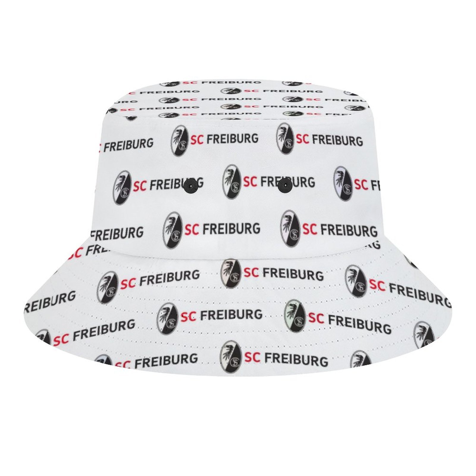 SC Freiburg Karomuster Sommer Sonnenhut Reversible Bucket Hat SC Freiburg Karomuster Sommer Sonnenhut Reversible Bucket Hat
