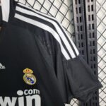 Real Madrid Away Retro Trikot 2008-2009 - Schwarz