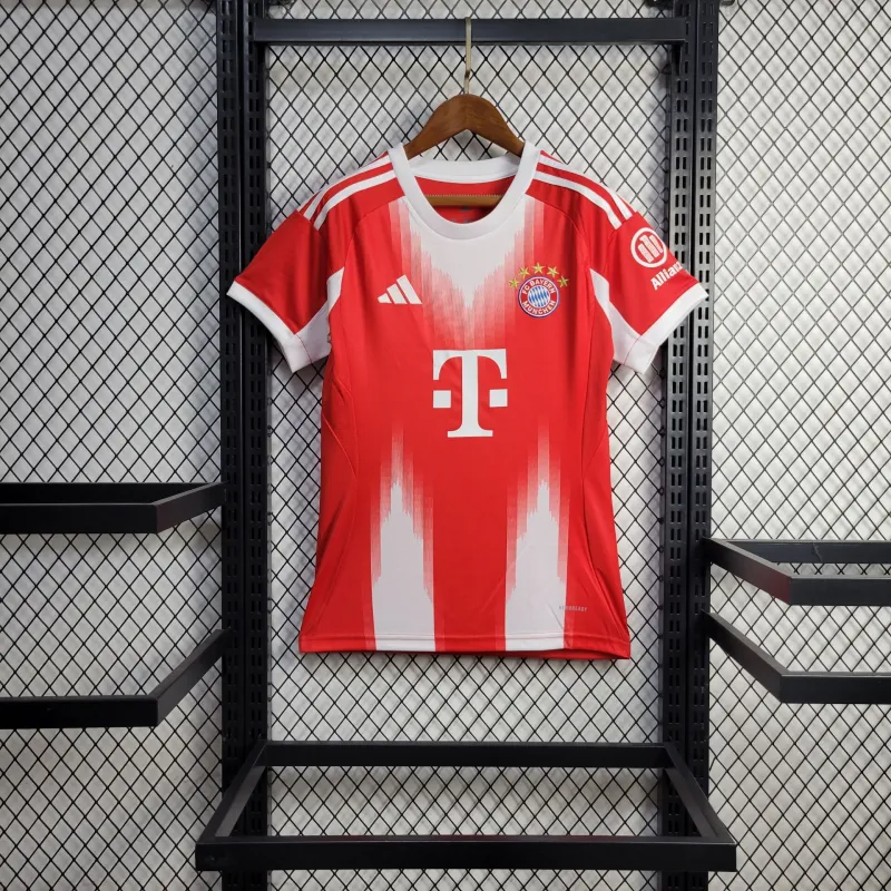 FC Bayern München Frauen Home Trikot 2025-2026 FC Bayern München Frauen Home Trikot 2025-2026