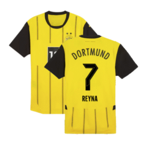 Borussia Dortmund Giovanni Reyna 7 Home Trikot 2024-2025
