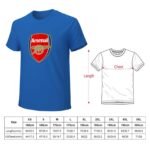 Arsenal Core Stretch Slim Cneck Gildan Tee T-Shirt Herren