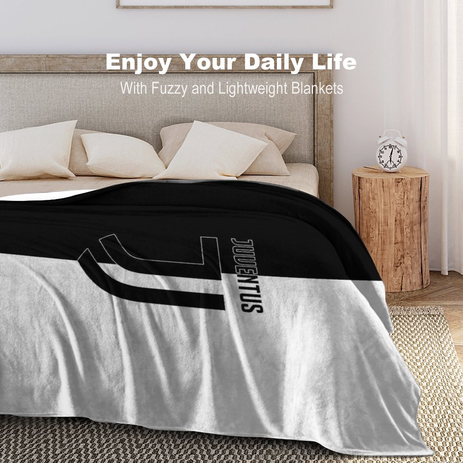 Juventus FC Decken, Superweiche Decken, Verschiedene Größen Von Decken Juventus FC Decken, Superweiche Decken, Verschiedene Größen Von Decken