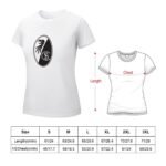 SC Freiburg Damen Kurzarm Rundhals T-Shirt Casual Sommer Tops