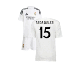 Real Madrid Arda Güler 15 Heimtrikot Kinder 2024-2025