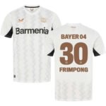Bayer Leverkusen Jeremie Frimpong 30 Away Trikot 2024-2025