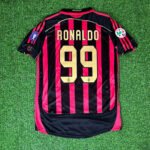 AC Mailand Ronaldo 99 Retro Home Trikot 2006-2007