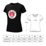 FC St. Pauli Damen Kurzarm Rundhals T-Shirt Casual Sommer Tops