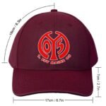 Unisex Mainz 05 Baseball Cap Verstellbar Reine Farbe Baseballkappe Mütze