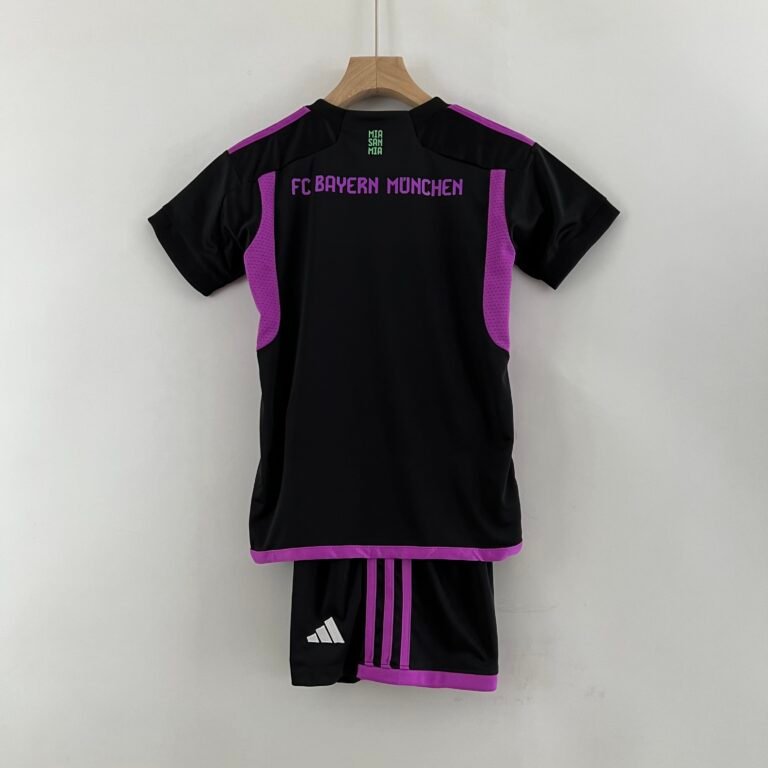 Bayern München Auswärtstrikot Kinder Minikit 2023-2024
