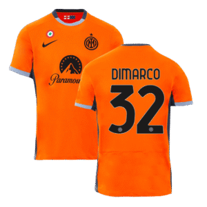 Inter Mailand Federico Dimarco 32 Third Trikot 2023-2024