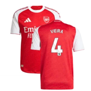 Arsenal Patrick Vieira 4 Home Trikot 2025-2026