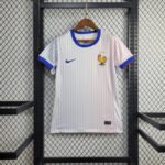 Frauen Frankreich Kylian Mbappé 10 Away Trikot EM 2024