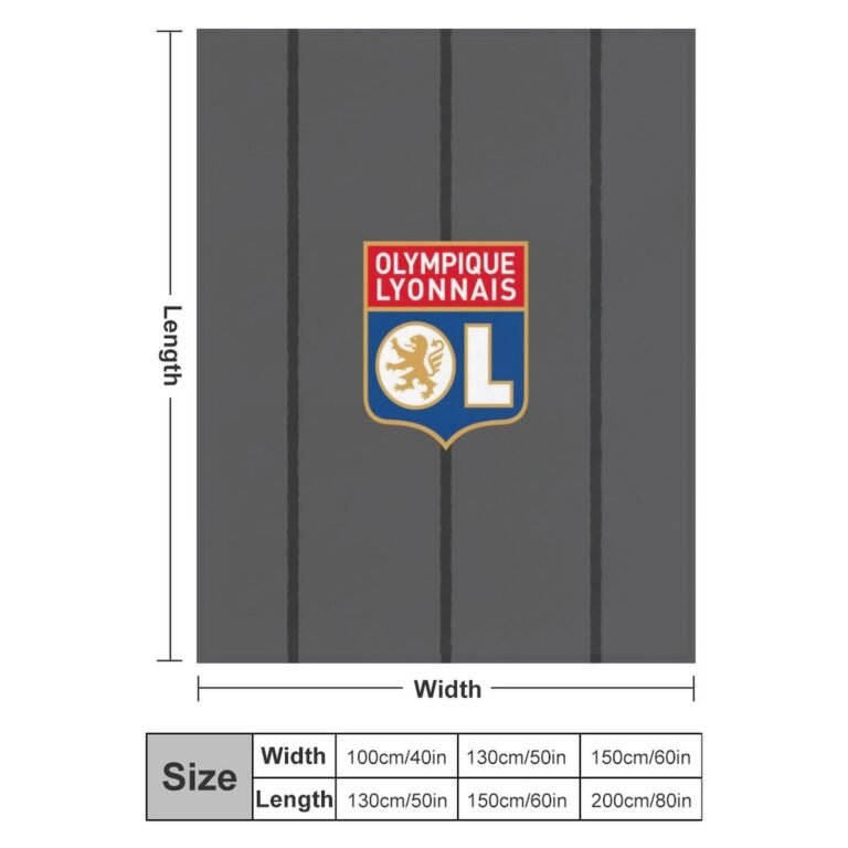 Olympique Lyonnais Decken, Superweiche Decken, Verschiedene Größen Von Decken