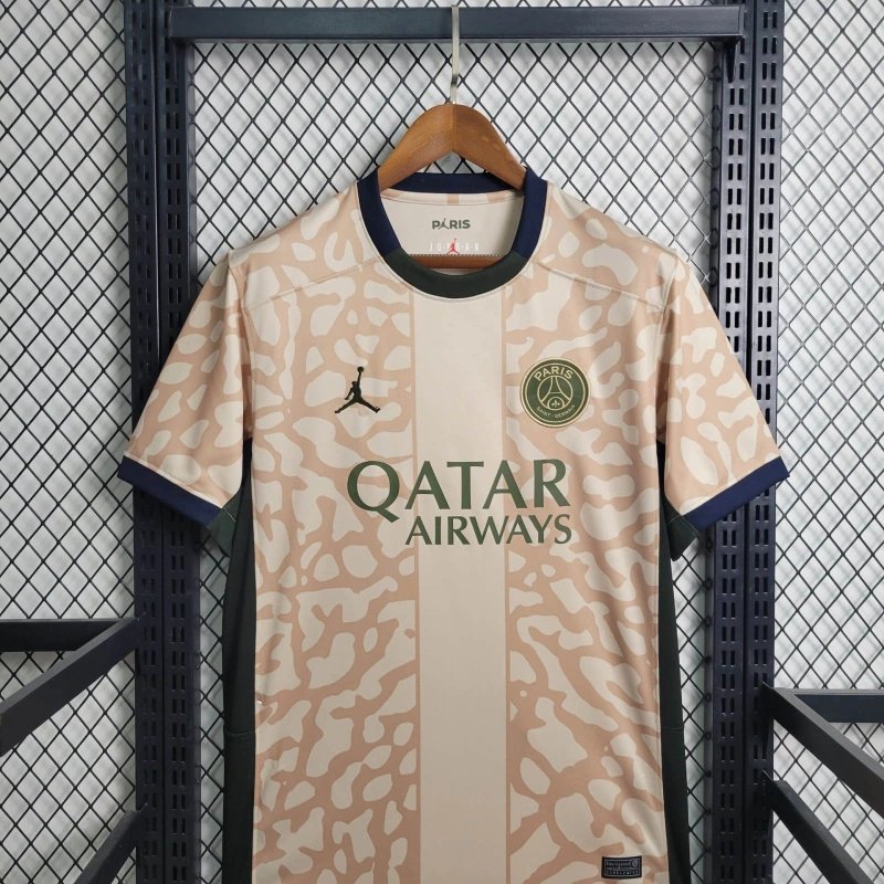 Paris Saint-Germain Kylian Mbappe 7 Fourth Trikot 2023-2024 Paris Saint-Germain Kylian Mbappe 7 Fourth Trikot 2023-2024