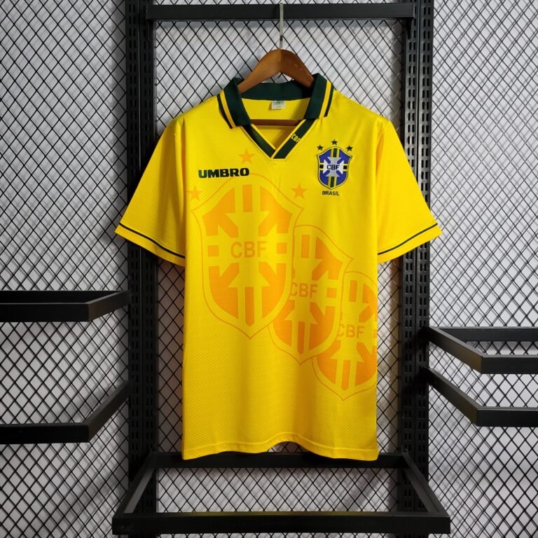Brasilien Home Retro Trikot WM 1994