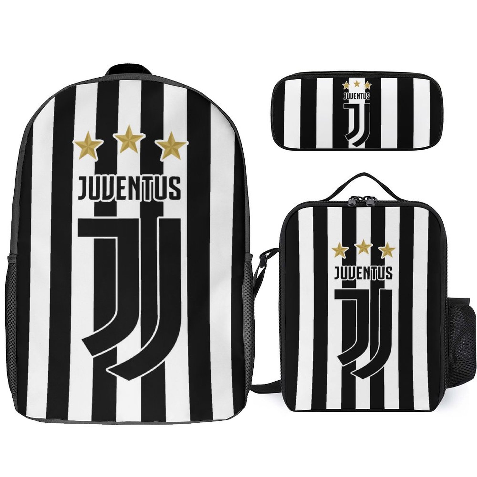 Juventus FC Student Schulranzen Lunchbag Stifttasche Kombination Juventus FC Student Schulranzen Lunchbag Stifttasche Kombination